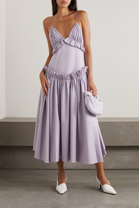 【送料&関税込】Khaite Terri Open Back Maxi Dress Black Teri open-back jersey maxi dress | KHAITE | NET-A-PORTER